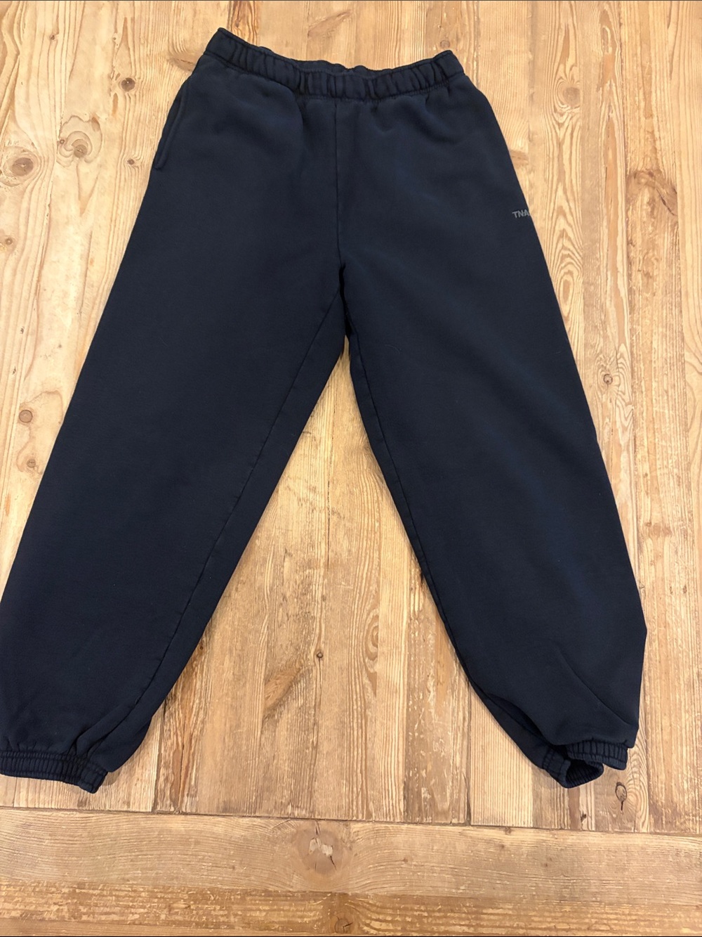 TNA Black Elastic Waist Joggers